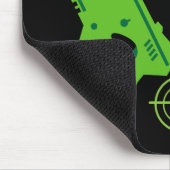 Kinder Speelgoed Pistool Battle Kerst en Verjaarda Muismat (Hoek)