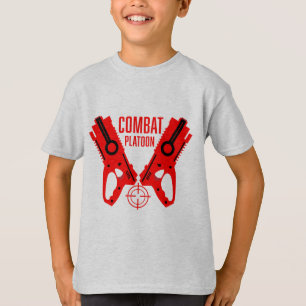 Kinder Speelgoed Pistool Battle Kerst en Verjaarda T-shirt