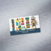 Kinder speelgoed voor kinderspeltherapie magnetisch visitekaartje (Voorbeeld)