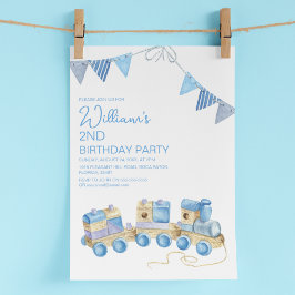 Kinder  Speelgoed Waterverf Verjaardagsfeest Kaart