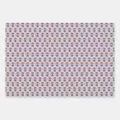 Kinder speelse pinguïns kerst inpakpapier vel (Voorkant 2)