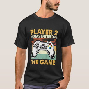 Kinder speler 2 heeft de game-videogames ingeschak t-shirt