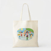 Kinder spellen in het klaslokaal tote bag (Voorkant)