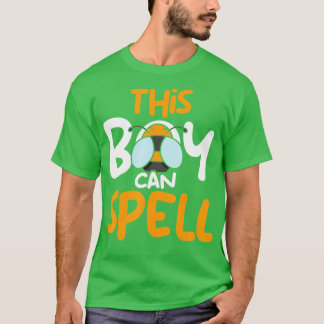 Kinder Spellingspellen Word Spelling Competition S T-shirt