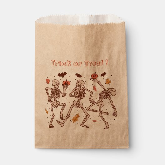 Kinder Spooky Halloween Feest Bedankzakje (Voorkant)