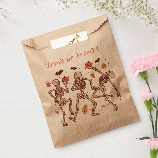 Kinder Spooky Halloween Feest Bedankzakje (Gezegeld)