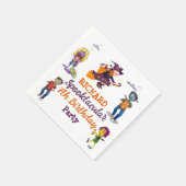 Kinder Spooky Halloween Kostuum Bir Papier Servet (Hoek)