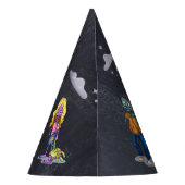 Kinder Spooky Halloween Kostuum Verjaardagsfeestje Feesthoedjes (Achterkant)