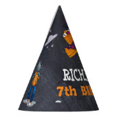 Kinder Spooky Halloween Kostuum Verjaardagsfeestje Feesthoedjes (Links)