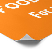 Kinder spooky partij Fundraiser PTO PTA Kerk Banne Poster (Hoek)