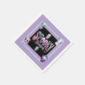 Kinder Spooky Seizoen Halloween Papier Bord Servet (Hoek)