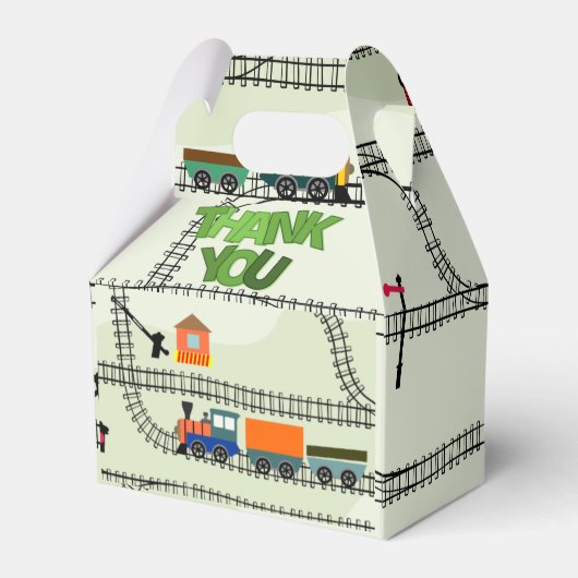 Kinder spoorwegen bedankdoosjes (Voorkant Zijde)