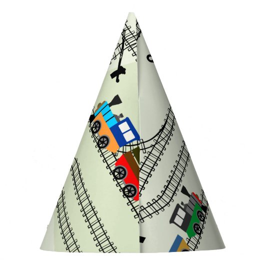 Kinder spoorwegen feesthoedjes (Achterkant)