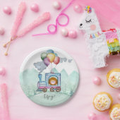 Kinder spoorwegen papieren bordje (Feest)