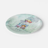 Kinder spoorwegen papieren bordje (Gekanteld)