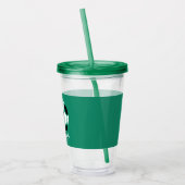 Kinder sport Voetbal Athletic Specialized Green Acryl Drinkbeker (Links)