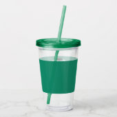 Kinder sport Voetbal Athletic Specialized Green Acryl Drinkbeker (Achterkant)