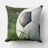 Kinder sport Voetbal Groene Grass Sofa Pillow Kussen (Voorkant)