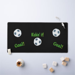 Kinder sport voetbalplezier bureaumat