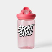 Kinder Sport Waterfles – Fun & Schattige Design (Voorkant)