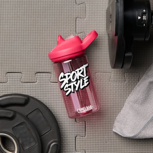 Kinder Sport Waterfles – Fun & Schattige Design (Sportschool (Gedraaid)  )