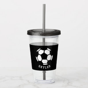 Kinder sportwedstrijden Athletic Personalized Boys Acryl Drinkbeker