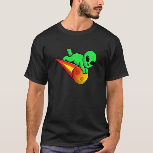 Kinder springstof met Meteorite Stone Astero T-shirt (Voorkant)