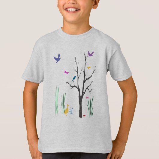 Kinder Springtime T-shirt (Voorkant)