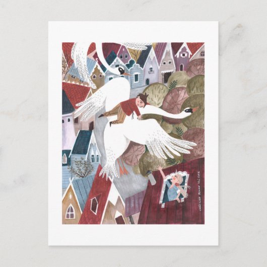 Kinder sproeiers feestdagenkaart (Voorkant)