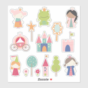 Kinder sproeiers Princesses Sticker
