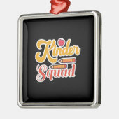 Kinder Squad Metalen Ornament (Links)