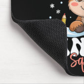 Kinder Squad Reindeer Christmas Lights Cute Winter Muismat (Hoek)