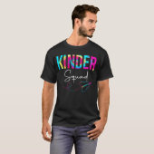 Kinder Squad Tie Dye Terug naar schoolwaardering F T-shirt (Voorkant volledig)