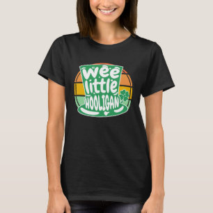 Kinder St Patrick's Day 2023 Wee Little Hooligan L T-shirt