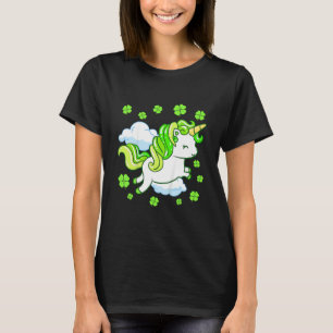 Kinder St Patricks Day Eenhoorn Meisjes Peuter Sha T-shirt