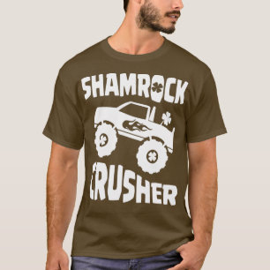 Kinder St. Patricks Day for Monster Truck Lover Bo T-shirt