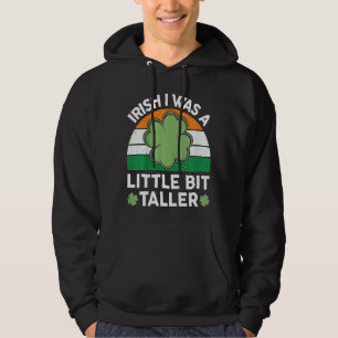 Kinder St. Patricks Day Irish I was een beetje lan Hoodie