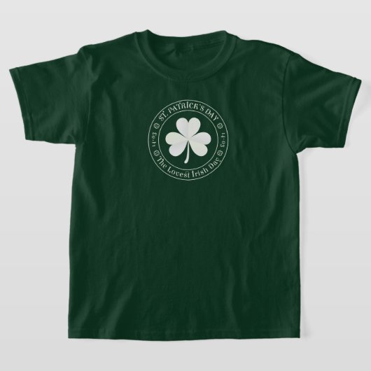 Kinder St. Patrick's Day T-Shirt (Laagn)