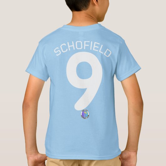 Kinder stad FC Home Kit T-shirt (Achterkant)