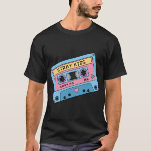 KINDER STAM Pastel Cassettebandje Blauw Pi T-shirt