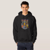 Kinder STE REO Devils Muziek zingen langs Burn Dis Hoodie (Voorkant volledig)