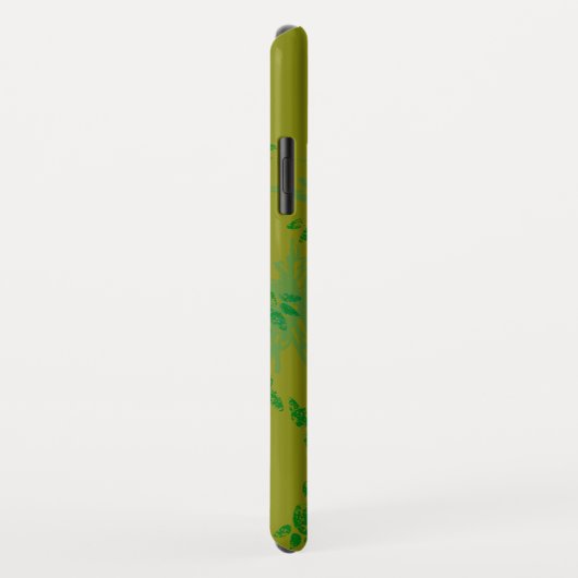 Kinder stegosaurus groene douanenaam Case-Mate iPhone case (Achterkant/rechts)