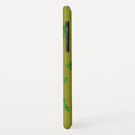 Kinder stegosaurus groene douanenaam Case-Mate iPhone case (Achterkant/links)