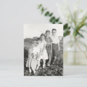 kinder stepladder briefkaart (Staand voorkant)