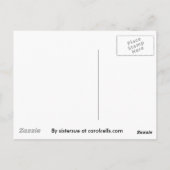 kinder stepladder briefkaart (Achterkant)