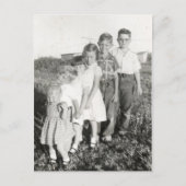 kinder stepladder briefkaart (Voorkant)