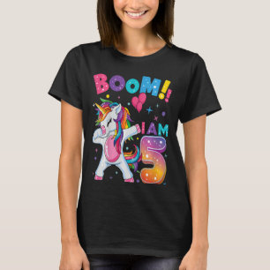 Kinder sterfdag 5 jaar oud t-shirt