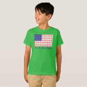 Kinder sterren en trilhamers voor honkbal T-shirt (Voorkant volledig)