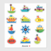 Kinder Sticker voor het vervoer van water (Vel)