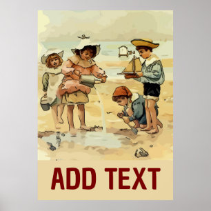 Kinder  stijl poster
